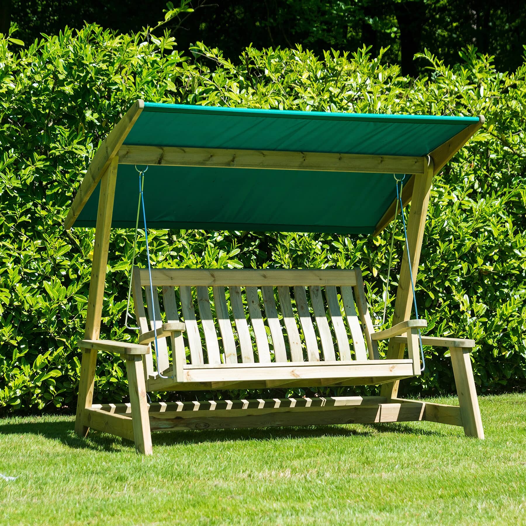 Pine Farmers Swing Seat - (301) - Garden Furniture World