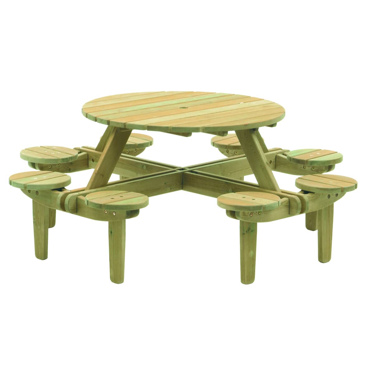 Alexander Rose Malu Pine Gleneagles Table 8 Seater 1.1m
