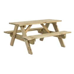 Alexander Rose Malu Pine Picnic Table 5ft