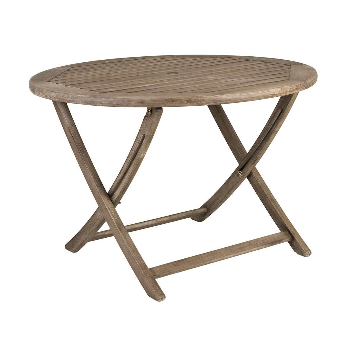 Alexander Rose Sherwood Painted Chestnut Acacia Folding Table 1.1M