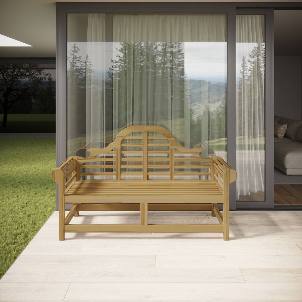Alexander Rose Redcliffe 6FT Lutyens Bench