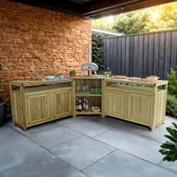 Zest Terraza Outdoor Kitchen Set