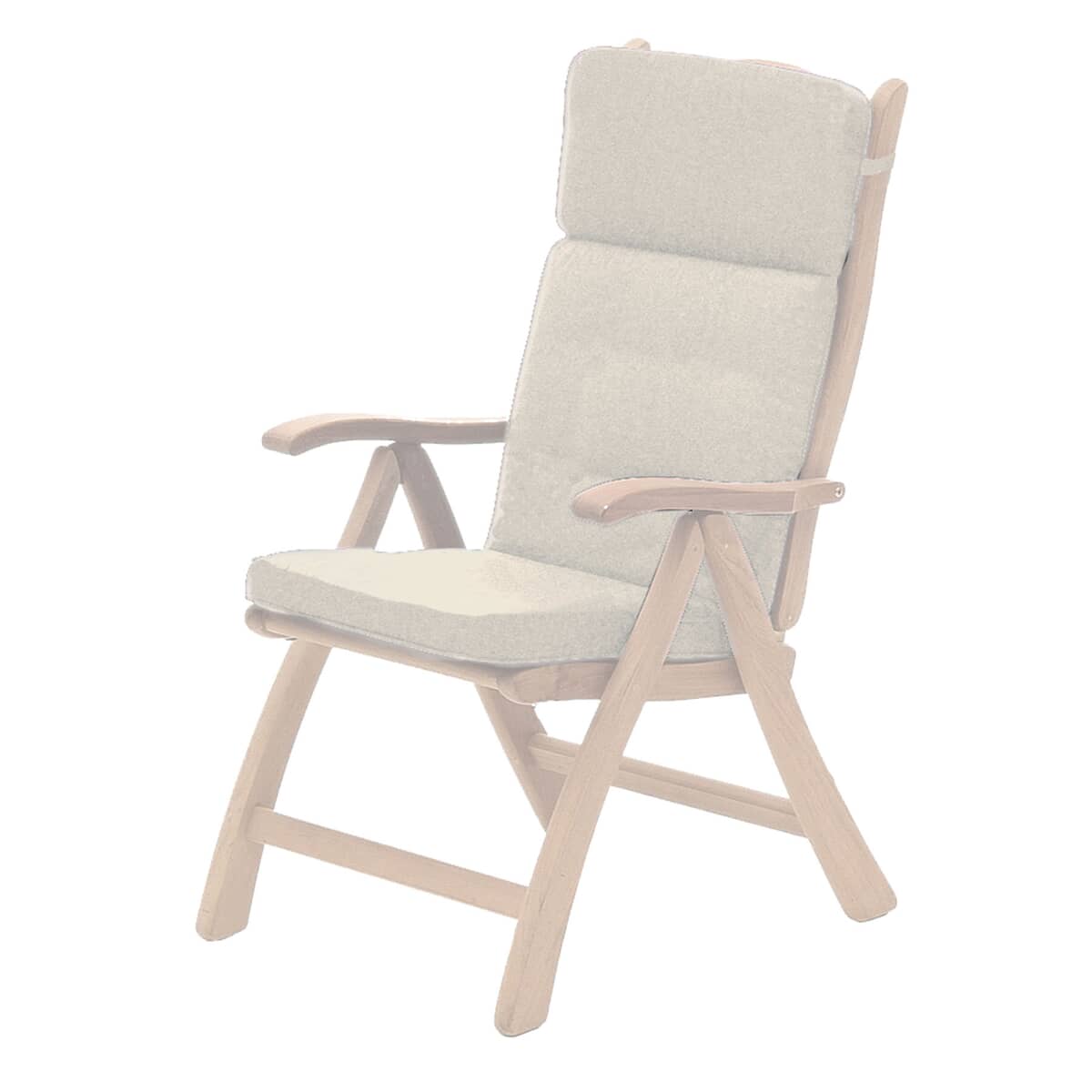Alexander Rose Polyester Recliner Cushion - Ecru (320B)