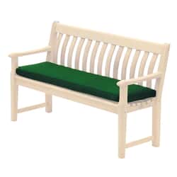 Alexander Rose Olefin 4ft Bench Cushion - Green