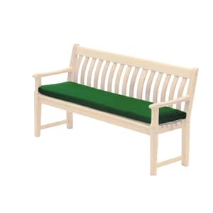 Alexander Rose Polyester 5ft Bench Cushion - Green