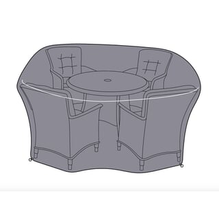 Hartman 4 Seat Round Dining Set Cover - Medium