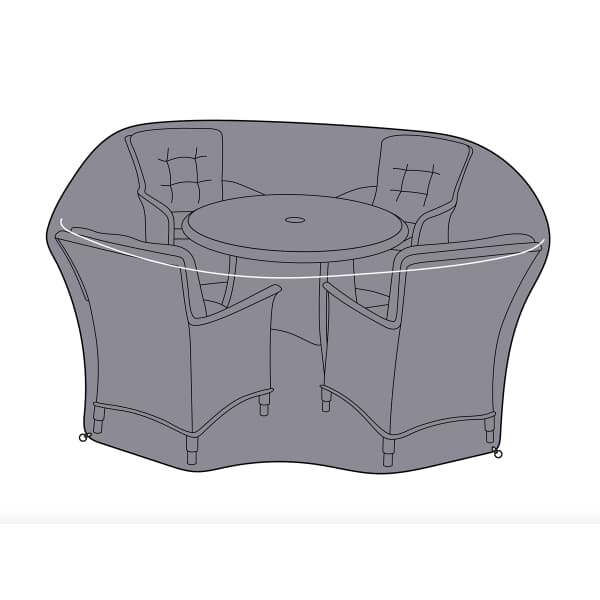 Hartman 4 Seat Round Dining Set Cover - Medium