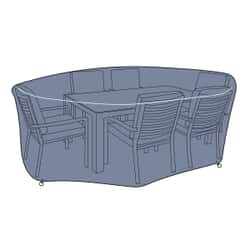 Hartman 6 Seat Rectangular / Oval Set Cover - Large