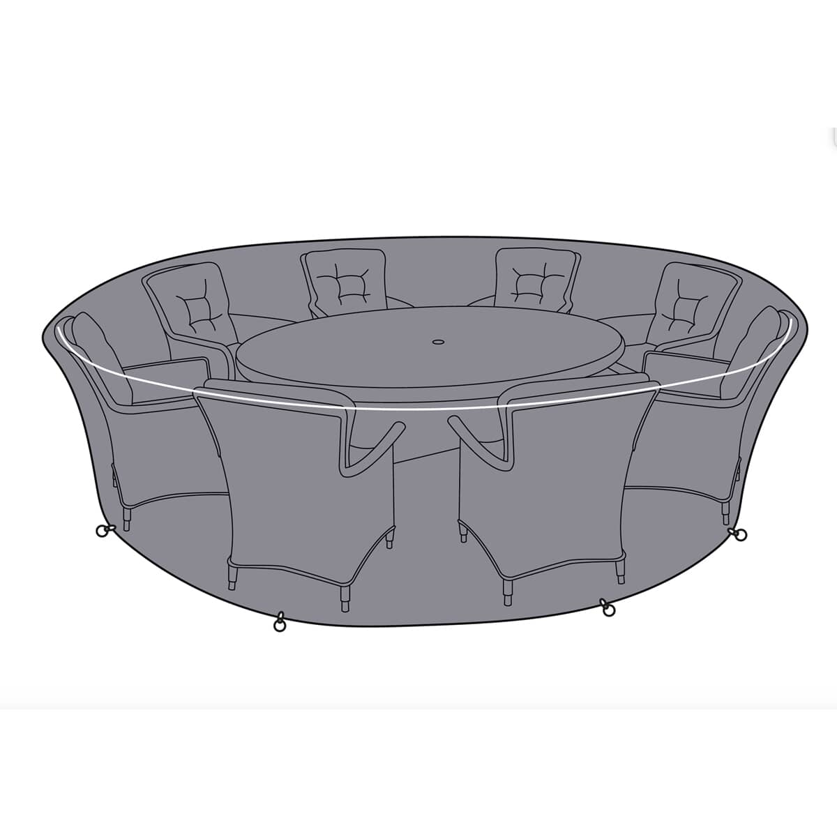 hartman heritage 6 seater cover