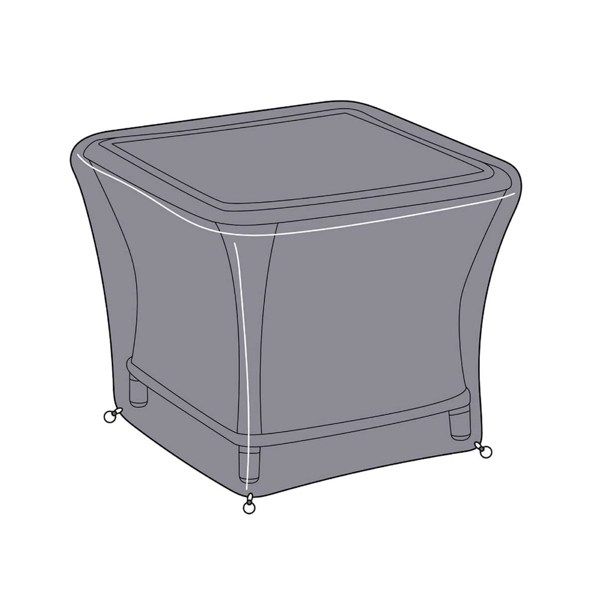Hartman Heritage Square Side Table Cover