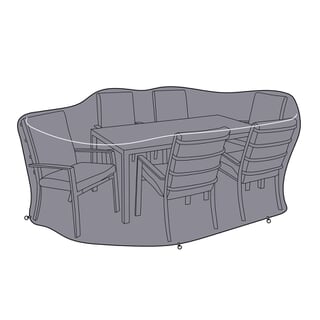 Hartman Aurora 6 Seat Rectangular Dining Cover
