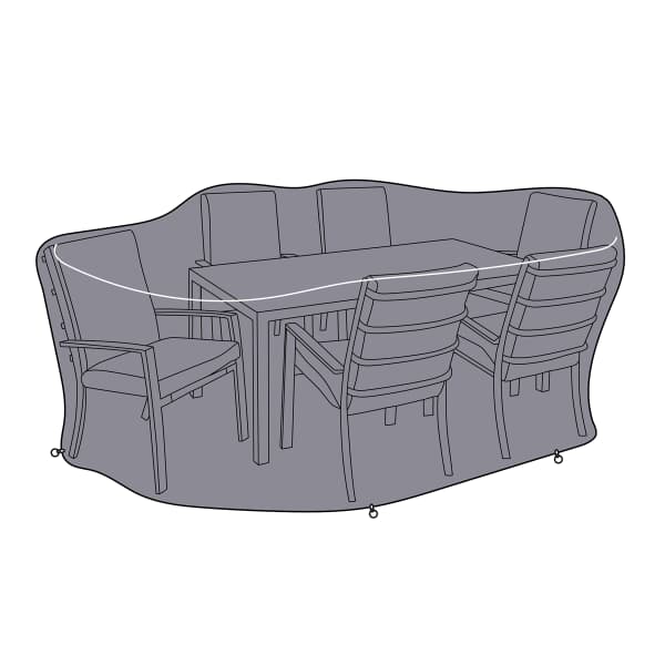 Hartman Aurora 6 Seat Rectangular Dining Cover