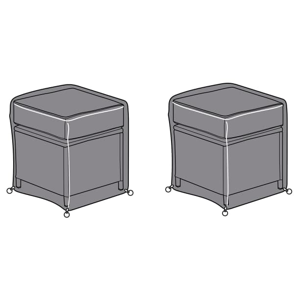 Hartman Cirrus Casual Stool Cover Set (x2)