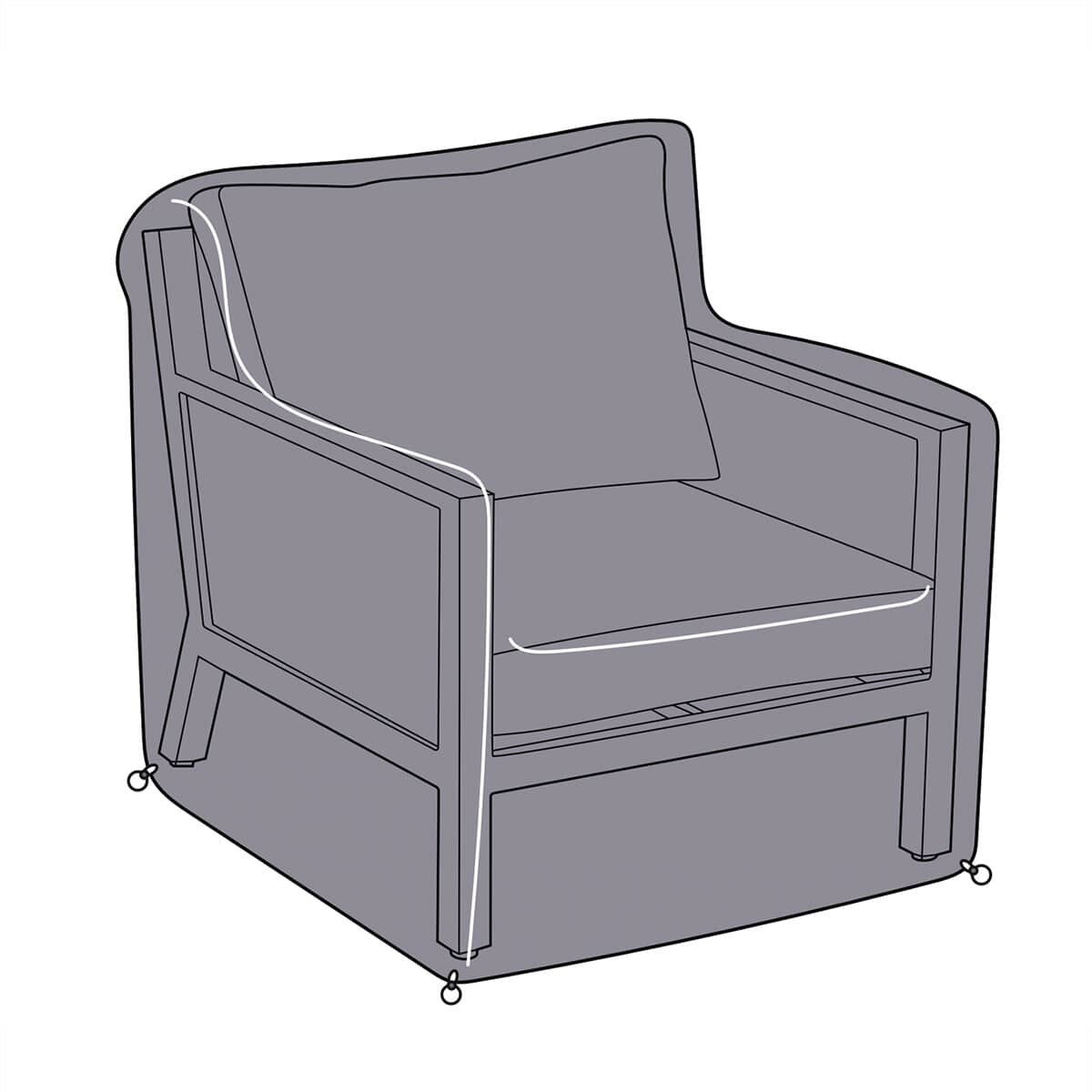 Hartman Apollo/Aurora  Lounge Chair Cover