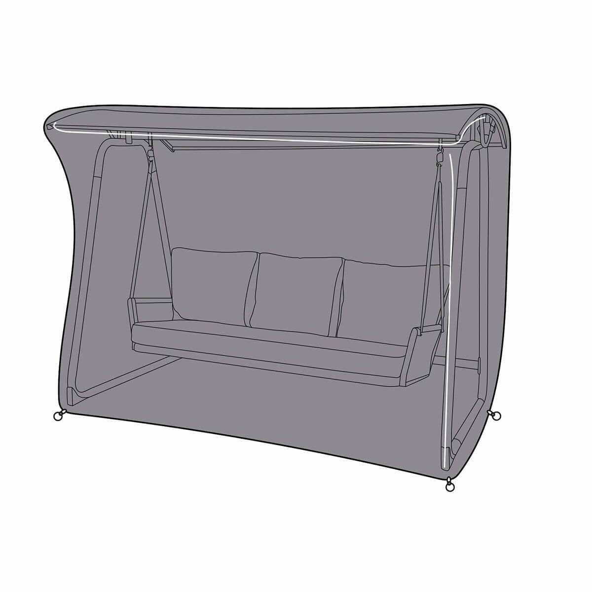 Hartman Dubai 3 Seat Swing Cover (60202236) Garden Furniture World