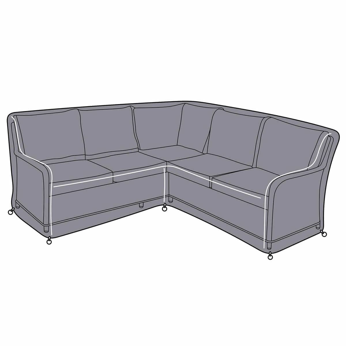 Hartman Eton Square Casual Dining Set Covers (No Stool Covers)