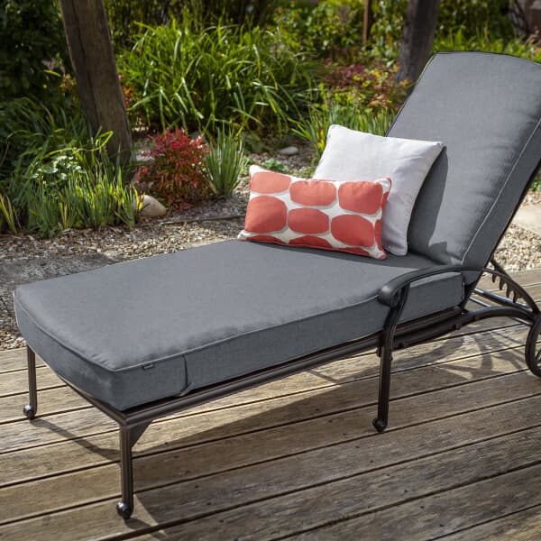 Hartman Capri Lounger Antique Grey/Platinum