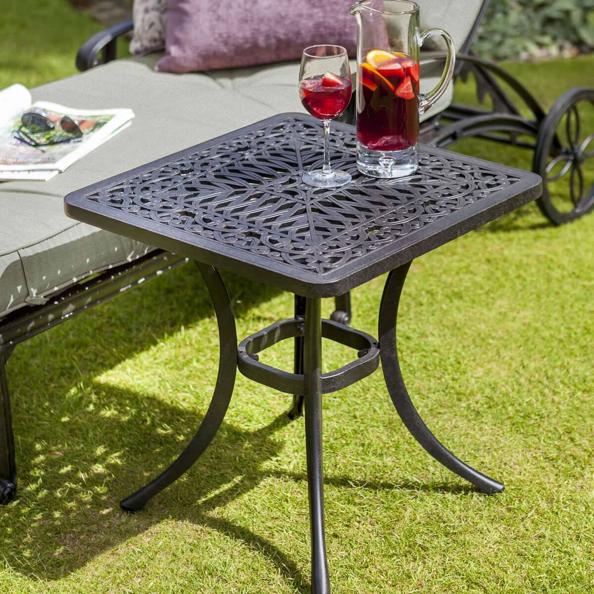Hartman Capri Square Side Table (60819431) Garden Furniture World