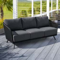 Hartman Eden 3-Seat Sofa Carbon/Raven
