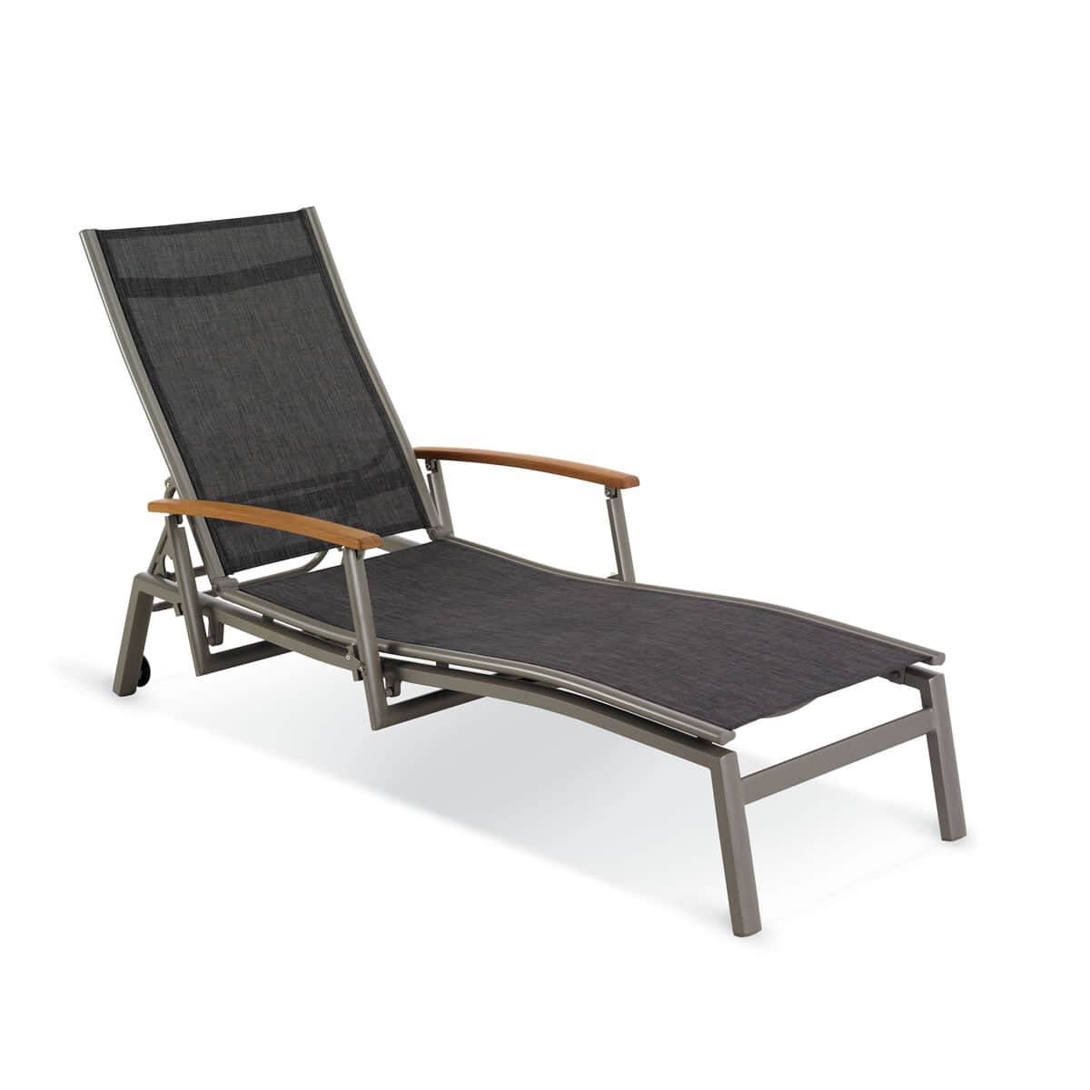 Hartman Brisbane Lounger in Xerix with Cushion (62054010) - Garden Furniture World