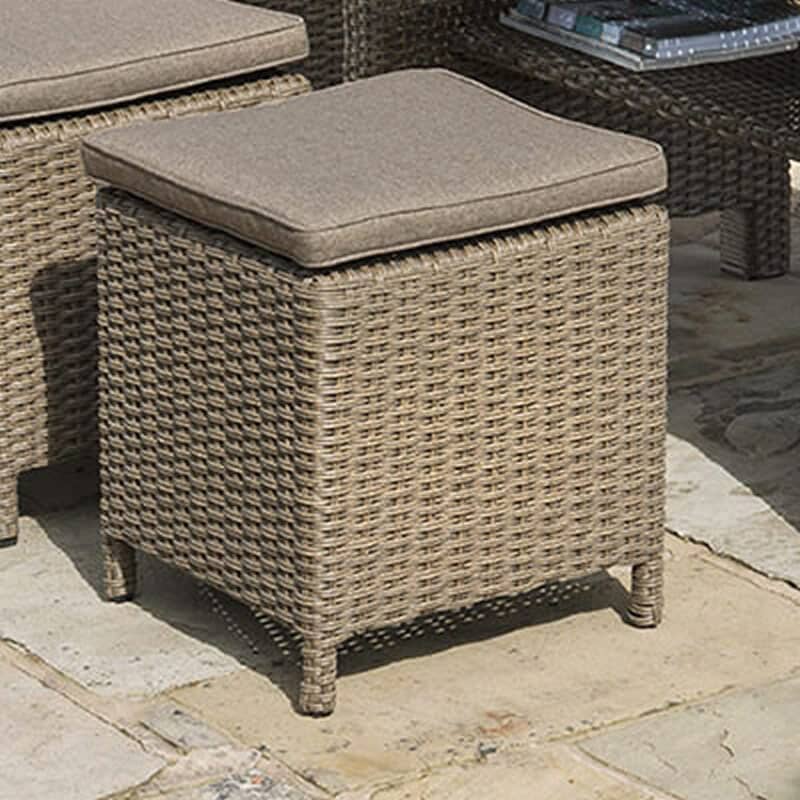 Hartman Madison Stool Sepia/Henna (Brown Rattan) - (68414012) - Garden