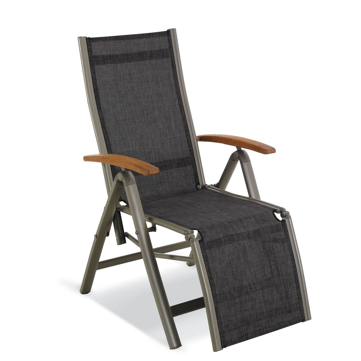 Hartman Brisbane Relaxer & Cushion Taupe (68500590) Garden Furniture World