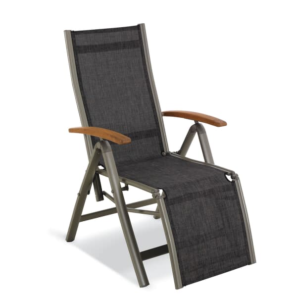 Hartman Brisbane Relaxer & Cushion Taupe (68500590) Garden Furniture World
