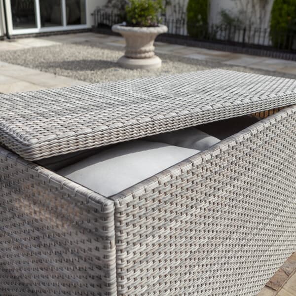 Hartman Cotswold Cushion Box Whitewash (68515400) Garden Furniture