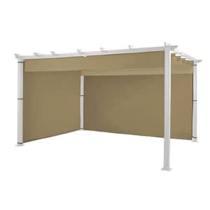 Hartman Roma Pergola Curtain 4m x 3m Caramel