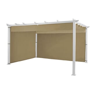 Hartman Roma Pergola Curtain 4m x 3m Caramel