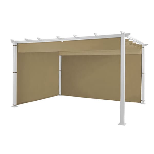 Hartman Roma Pergola Curtain 4m x 3m Caramel