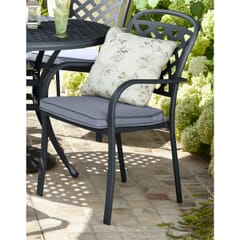 Hartman Berkeley Dining Chair w/Cushion Antique Grey/Platinum
