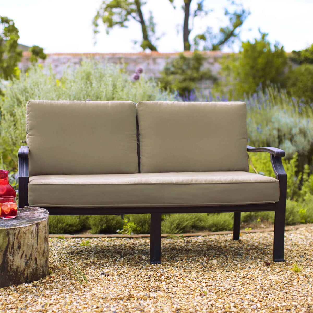 Hartman Jamie Oliver Sofa Bronze With Biscuit Cushions (68772062