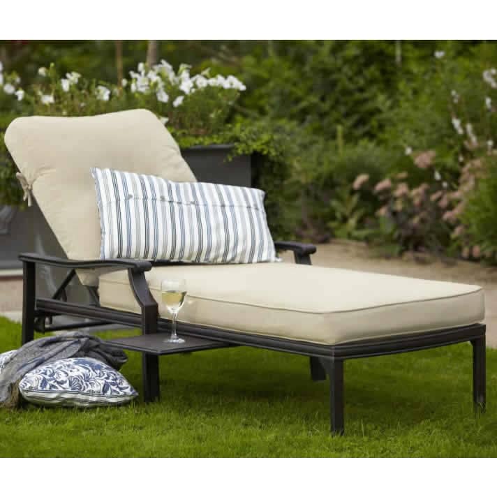 Hartman Jamie Oliver Lounger Bronze With Biscuit Cushion (68773062
