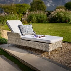 Hartman Eton Beech Lounger With Cushion