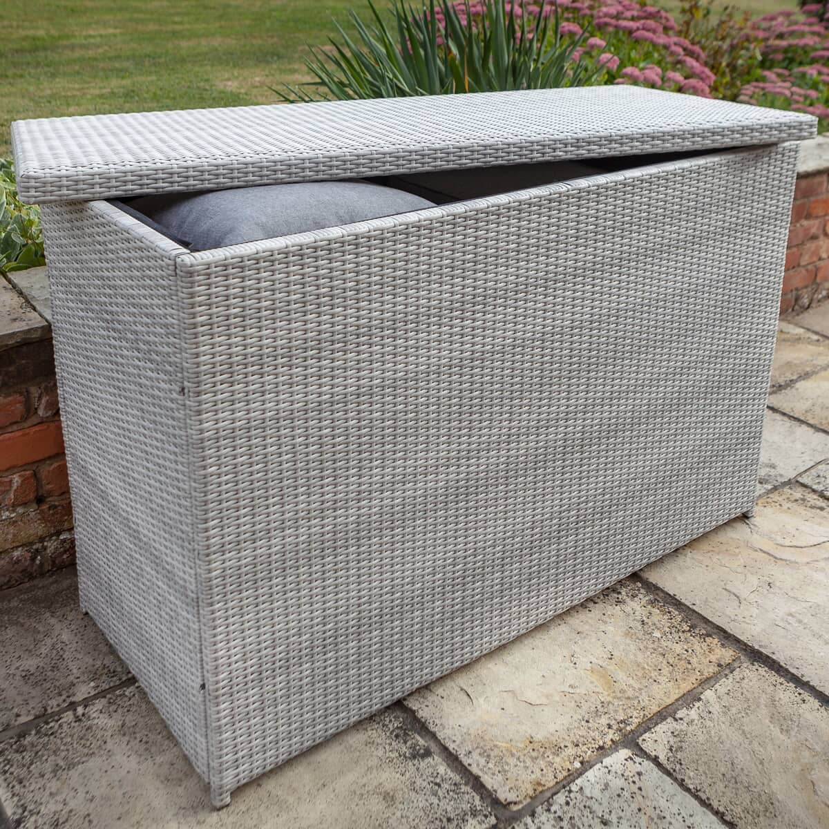 Hartman Curve/Linear cushion box Cool Grey (69004044) Garden