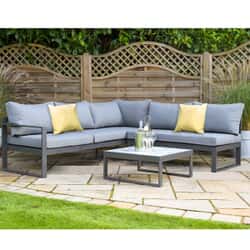 Hartman Vienna Square Corner Lounge Set with Integrated Lounger