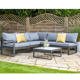 Hartman Vienna Square Corner Lounge Set with Integrated Lounger