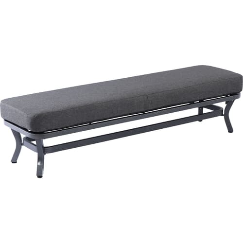 Hartman Dubai 3 Seat Bench With Cushion - (69120012) - Garden Furniture World