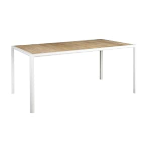 Alexander Rose Fresco Shell Table 156cm x 90cm with Roble Top