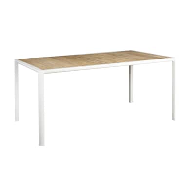 Alexander Rose Fresco Shell Table 156cm x 90cm with Roble Top