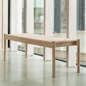 Alexander Rose Trak Indoor Oak Bench (w115 x d42 x h41cm)