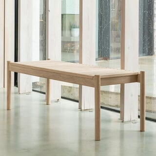 Alexander Rose Trak Indoor Oak Bench (w115 x d42 x h41cm)