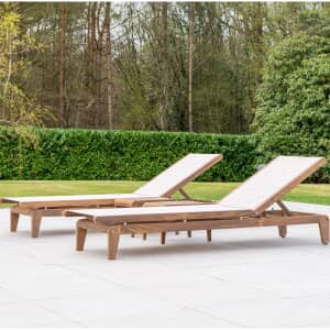 Alexander Rose Bolney Adjustable Sling Sunbed