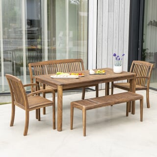 Alexander Rose Bolney Backless Bench 4ft