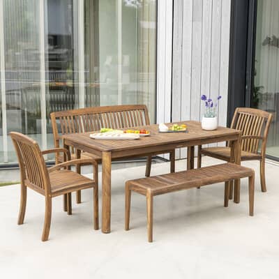 Alexander Rose Bolney Backless Bench 4ft