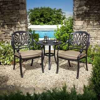 Hartman Amalfi Bistro Set Bronze/Amber