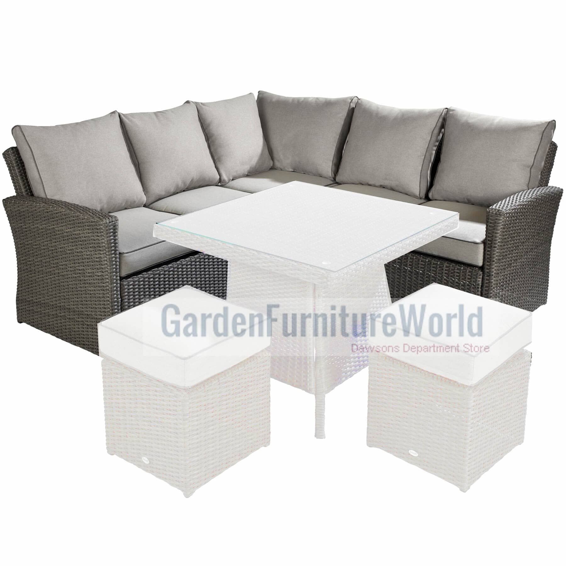 Hartman Appleton Essentail Square Casual Corner Unit Weatherready