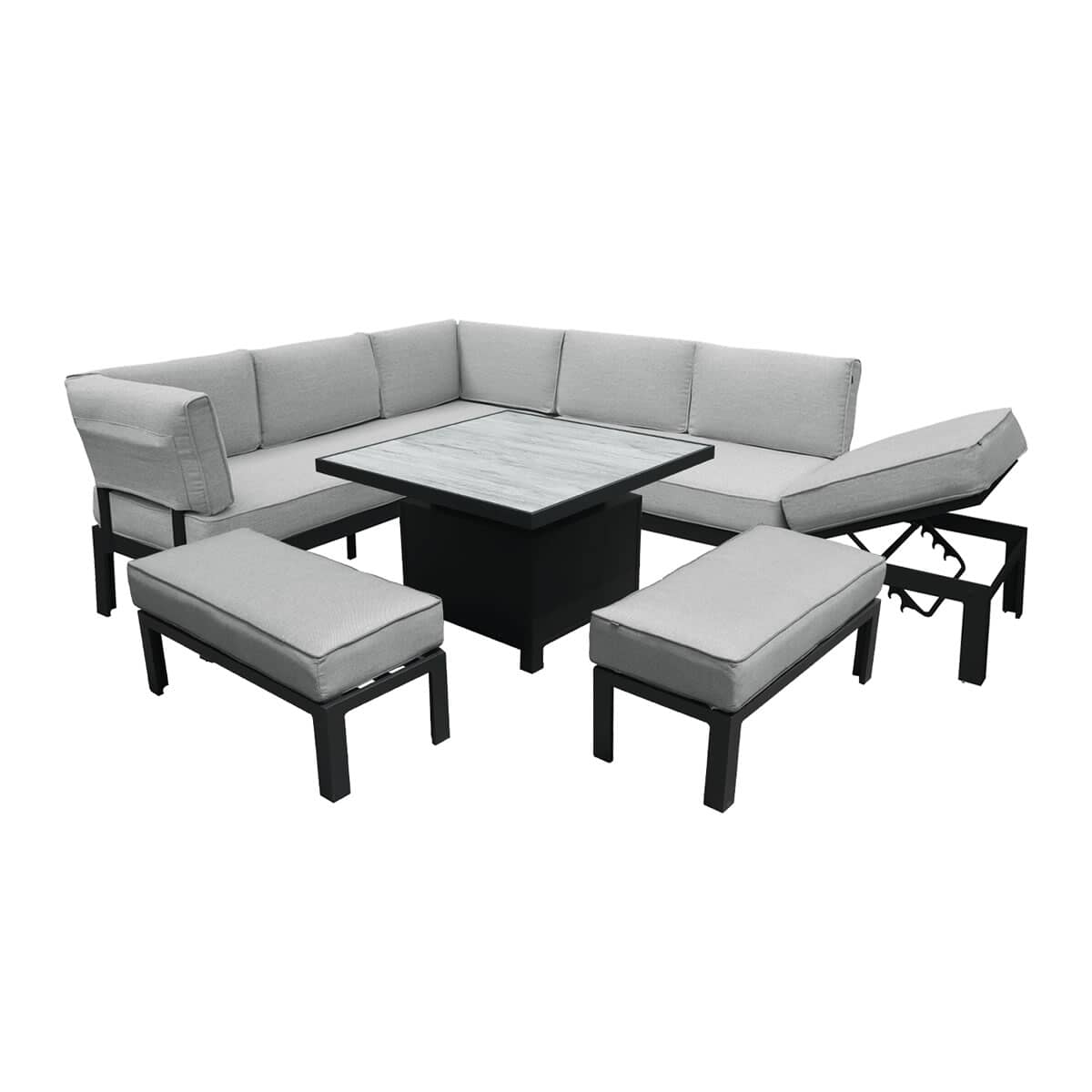 hartman corner dining set