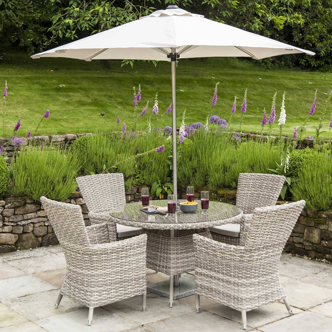 Alexander rose rattan garden furniture sales